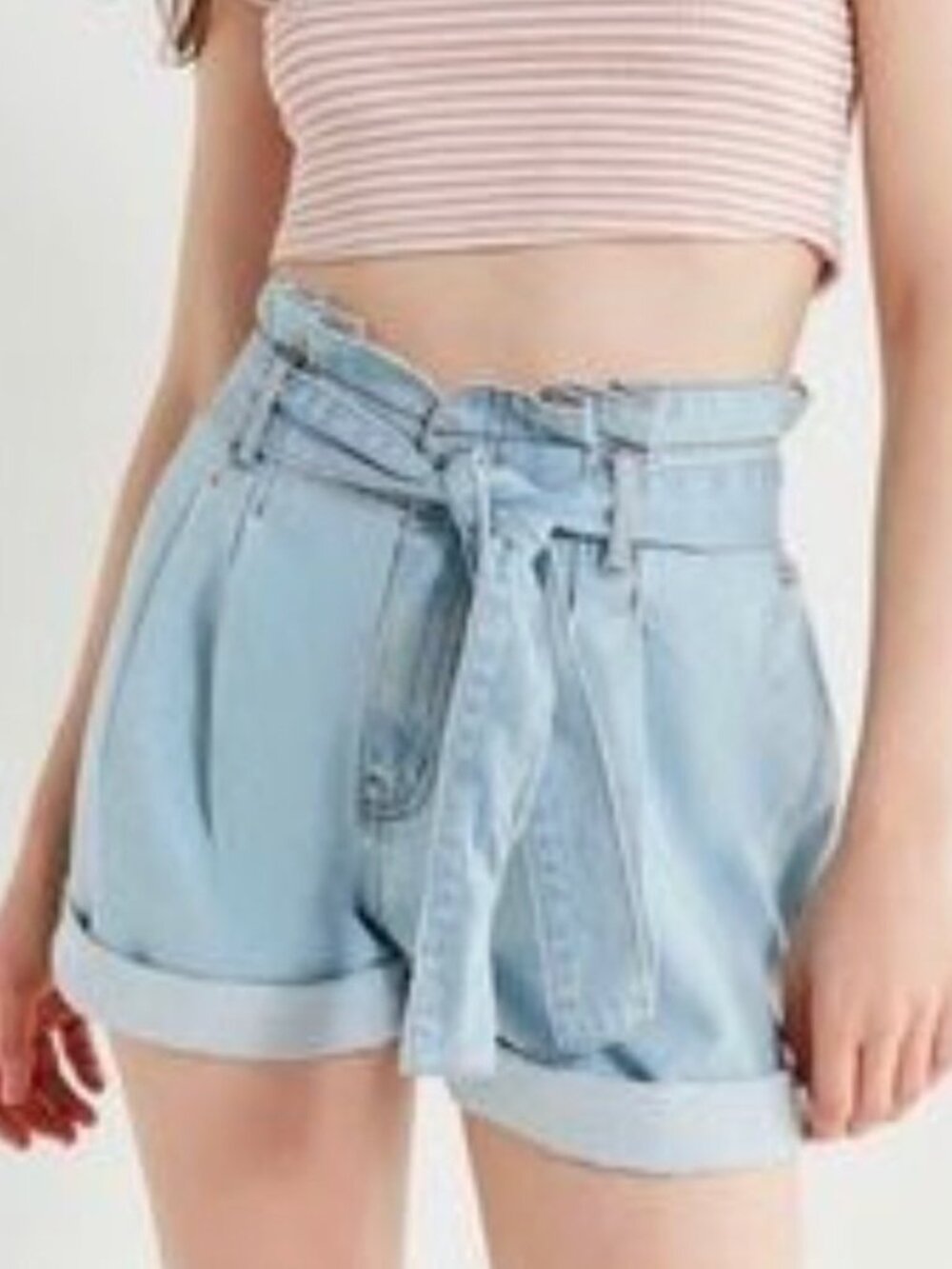URBAN OUTFITTERS BDG Paper Bag Jean Shorts Size 26